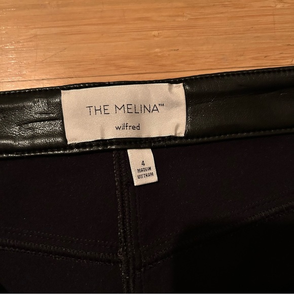 Aritzia vegan leather pants - Picture 10 of 12